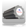 Thera-Roll Small 20cm x 7.5cm Grey (Hard) Thera-Roll Small 20c...