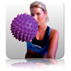 Massage Ball 10cm - Purple Massage Ball 10cm - ...